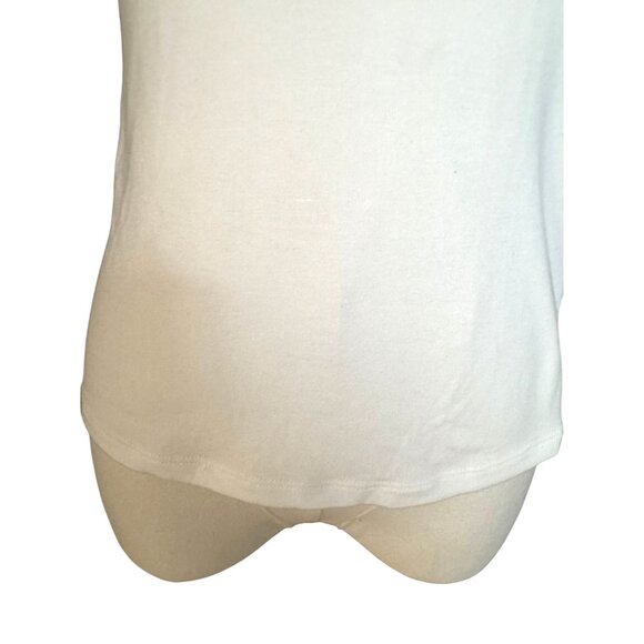 2/$30 Theory Small Petite White Sleeveless Turtleneck Top - Picture 7 of 10